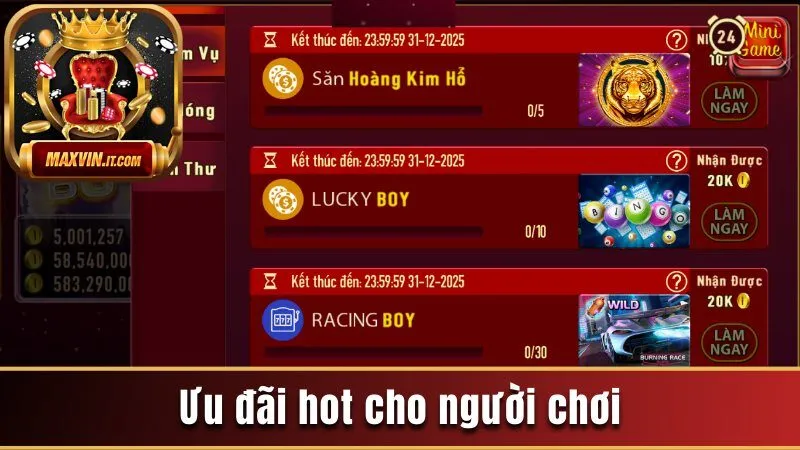 Maxvin | Khám Phá Cổng Game Bài Đổi Thưởng Số 1 Châu Á 163 Ưu đãi hot cho người chơi